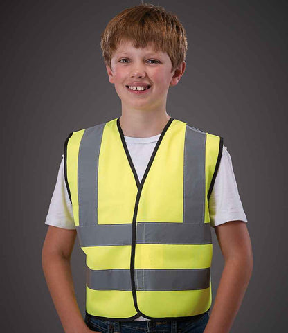 Yoko YK102B Yellow Model -  Ready to be Printed by Custard Workwear - Cheap Personalised and Customised Workwear in Nottinghamshire, Derbyshire and Leicestershire