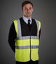 YK102 - Hi-Vis Two Band and Braces Vest