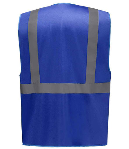 Yoko YK103 Royal Blue Back -  Ready to be Printed by Custard Workwear - Cheap Personalised and Customised Workwear in Nottinghamshire, Derbyshire and Leicestershire