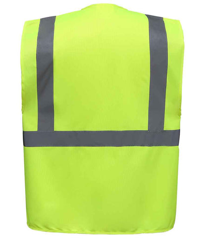 Yoko YK103 Yellow Back -  Ready to be Printed by Custard Workwear - Cheap Personalised and Customised Workwear in Nottinghamshire, Derbyshire and Leicestershire