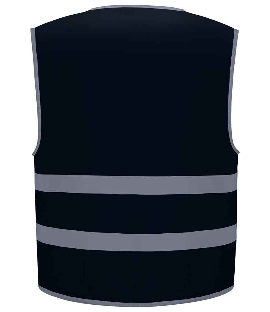 Yoko YK106B Navy Back -  Ready to be Printed by Custard Workwear - Cheap Personalised and Customised Workwear in Nottinghamshire, Derbyshire and Leicestershire