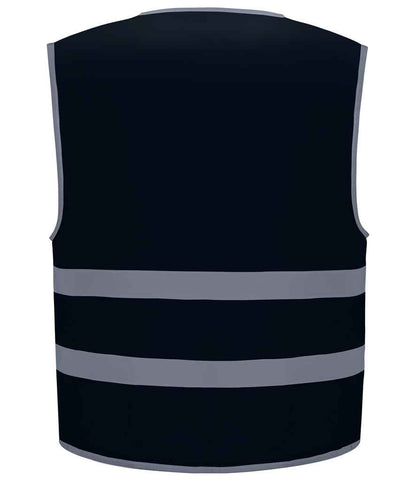 Yoko YK106B Navy Back -  Ready to be Printed by Custard Workwear - Cheap Personalised and Customised Workwear in Nottinghamshire, Derbyshire and Leicestershire