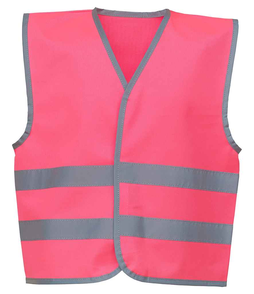 Yoko YK106B Pink Front -  Ready to be Printed by Custard Workwear - Cheap Personalised and Customised Workwear in Nottinghamshire, Derbyshire and Leicestershire