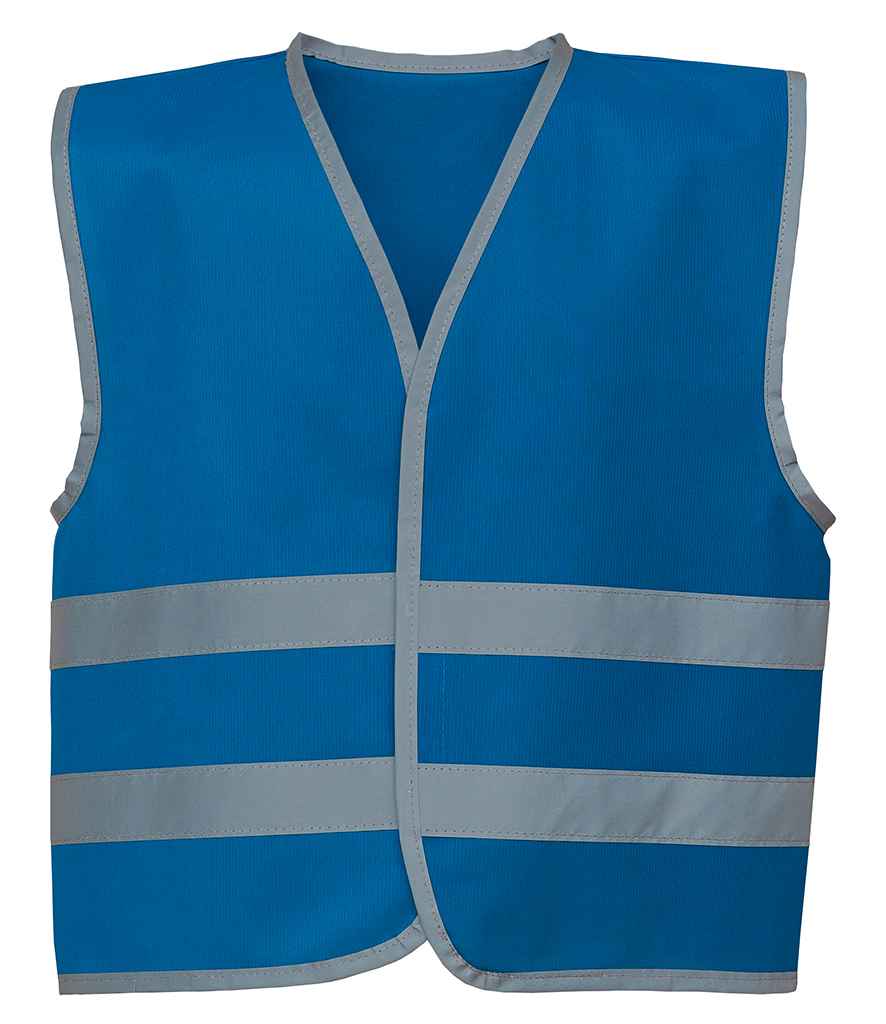 Yoko YK106B Royal Blue Front -  Ready to be Printed by Custard Workwear - Cheap Personalised and Customised Workwear in Nottinghamshire, Derbyshire and Leicestershire