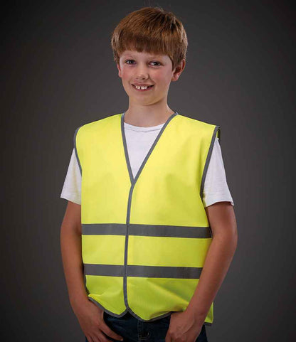 Yoko YK106B Yellow Model -  Ready to be Printed by Custard Workwear - Cheap Personalised and Customised Workwear in Nottinghamshire, Derbyshire and Leicestershire