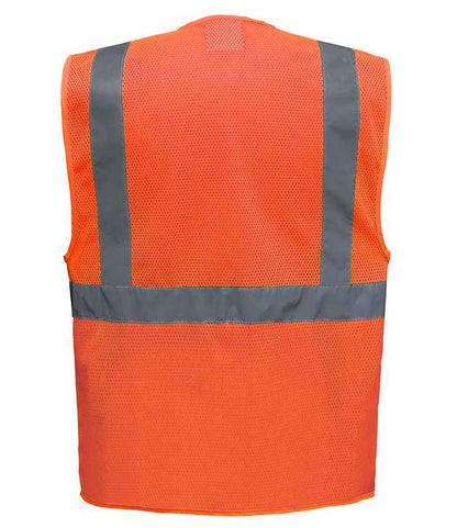Yoko YK107 Orange Back -  Ready to be Printed by Custard Workwear - Cheap Personalised and Customised Workwear in Nottinghamshire, Derbyshire and Leicestershire