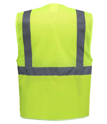 Yoko YK107 Yellow Back -  Ready to be Printed by Custard Workwear - Cheap Personalised and Customised Workwear in Nottinghamshire, Derbyshire and Leicestershire