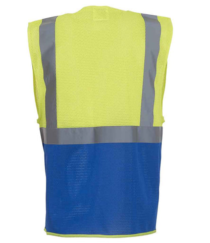 Yoko YK107 Yellow/Royal Blue Back -  Ready to be Printed by Custard Workwear - Cheap Personalised and Customised Workwear in Nottinghamshire, Derbyshire and Leicestershire