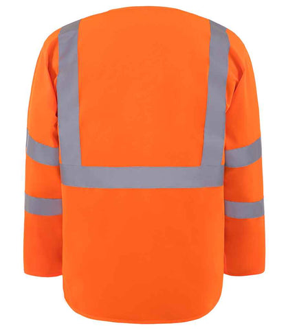 Yoko YK108 Orange Back -  Ready to be Printed by Custard Workwear - Cheap Personalised and Customised Workwear in Nottinghamshire, Derbyshire and Leicestershire