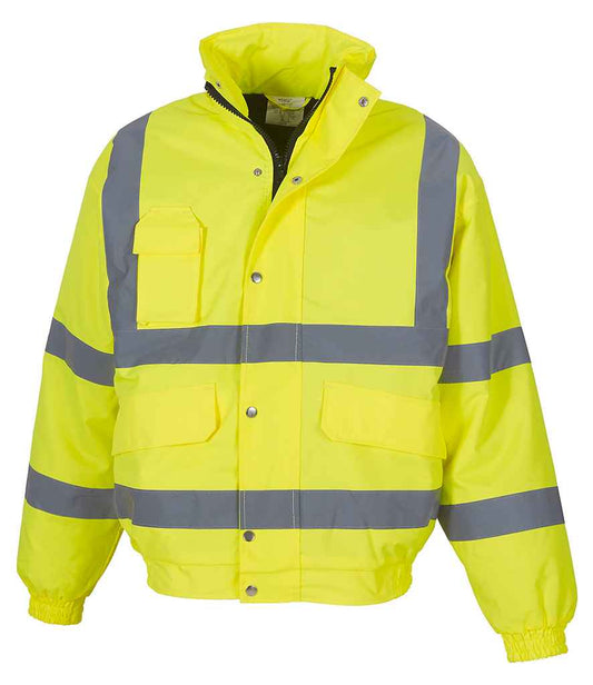 Yoko YK200 Yellow Front -  Ready to be Embroidered and Printed by Custard Workwear - Cheap Personalised and Customised Workwear in Nottinghamshire, Derbyshire and Leicestershire