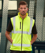 YK207 - Hi-Vis Soft Shell Bodywarmer
