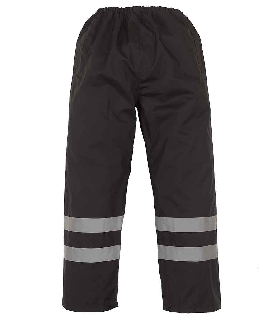 Yoko YK210 Black Front -  Ready to be  by Custard Workwear - Cheap Personalised and Customised Workwear in Nottinghamshire, Derbyshire and Leicestershire