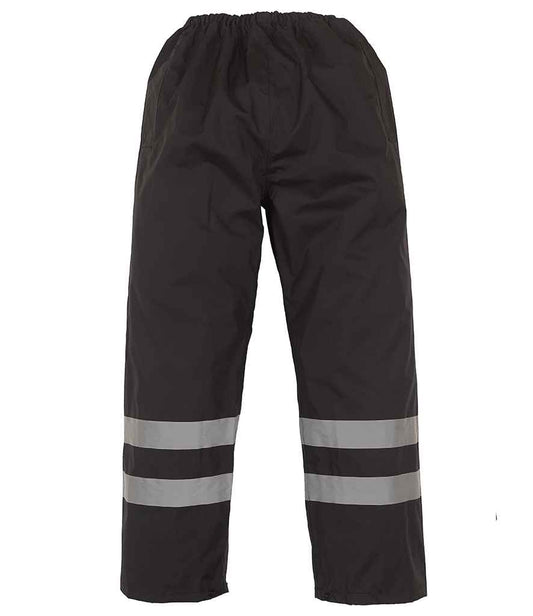 Yoko YK210 Black Front -  Ready to be  by Custard Workwear - Cheap Personalised and Customised Workwear in Nottinghamshire, Derbyshire and Leicestershire