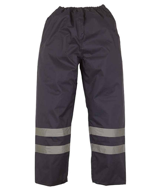 Yoko YK210 Navy Front -  Ready to be  by Custard Workwear - Cheap Personalised and Customised Workwear in Nottinghamshire, Derbyshire and Leicestershire