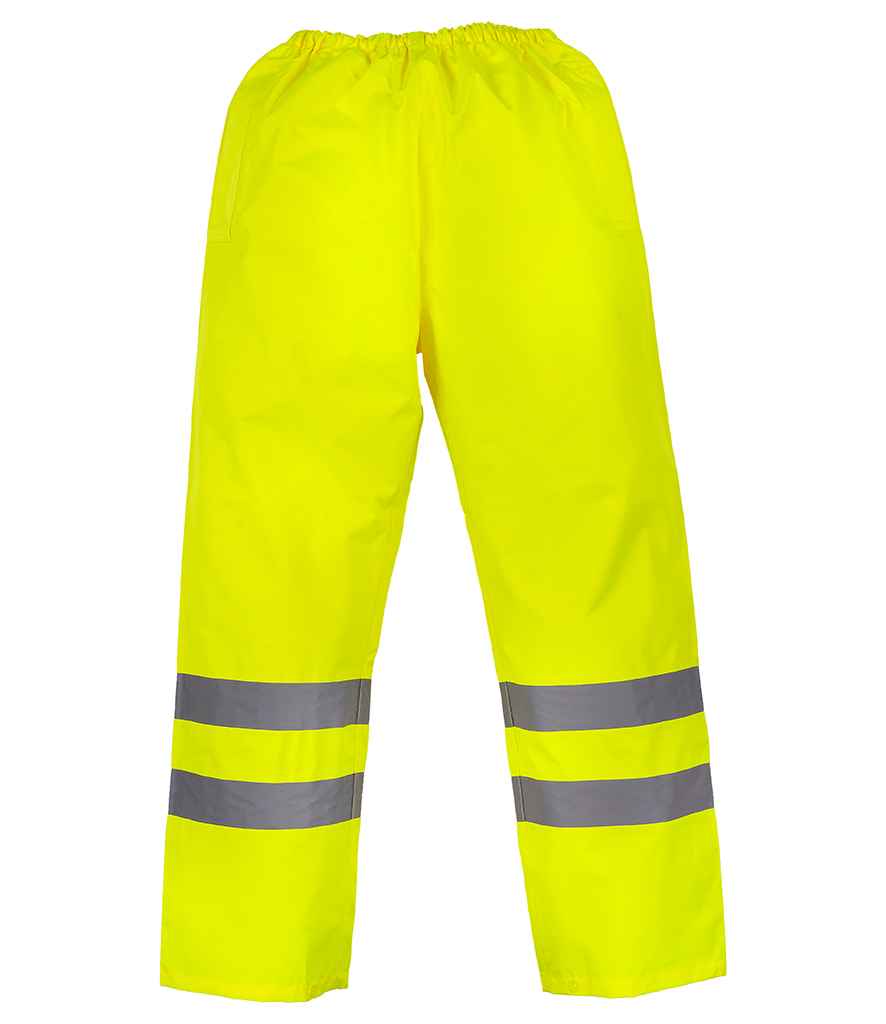 Yoko YK210 Yellow Front -  Ready to be  by Custard Workwear - Cheap Personalised and Customised Workwear in Nottinghamshire, Derbyshire and Leicestershire