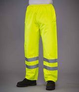 YK210 - Hi-Vis Waterproof Overtrousers