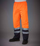 YK217 - Hi-Vis Two Tone Waterproof Overtrousers