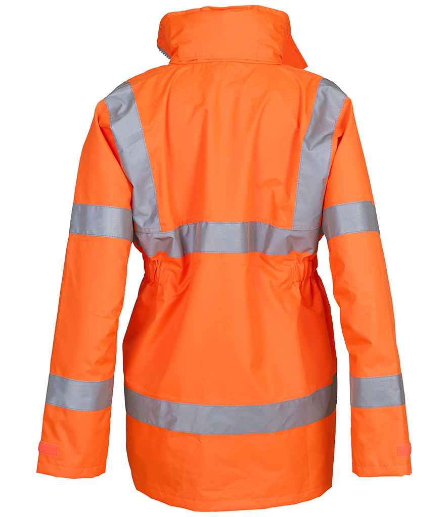 Yoko YK218 Orange Back -  Ready to be Embroidered and Printed by Custard Workwear - Cheap Personalised and Customised Workwear in Nottinghamshire, Derbyshire and Leicestershire