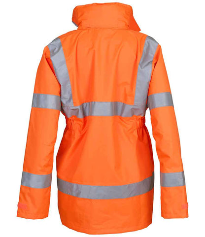 Yoko YK218 Orange Back -  Ready to be Embroidered and Printed by Custard Workwear - Cheap Personalised and Customised Workwear in Nottinghamshire, Derbyshire and Leicestershire