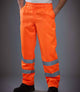 YK300 - Hi-Vis Poly/Cotton Work Trousers