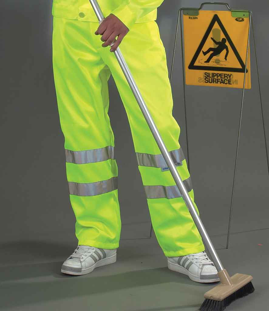 Yoko YK300 Yellow Front -  Ready to be Printed by Custard Workwear - Cheap Personalised and Customised Workwear in Nottinghamshire, Derbyshire and Leicestershire