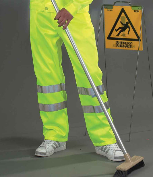 Yoko YK300 Yellow Front -  Ready to be Printed by Custard Workwear - Cheap Personalised and Customised Workwear in Nottinghamshire, Derbyshire and Leicestershire