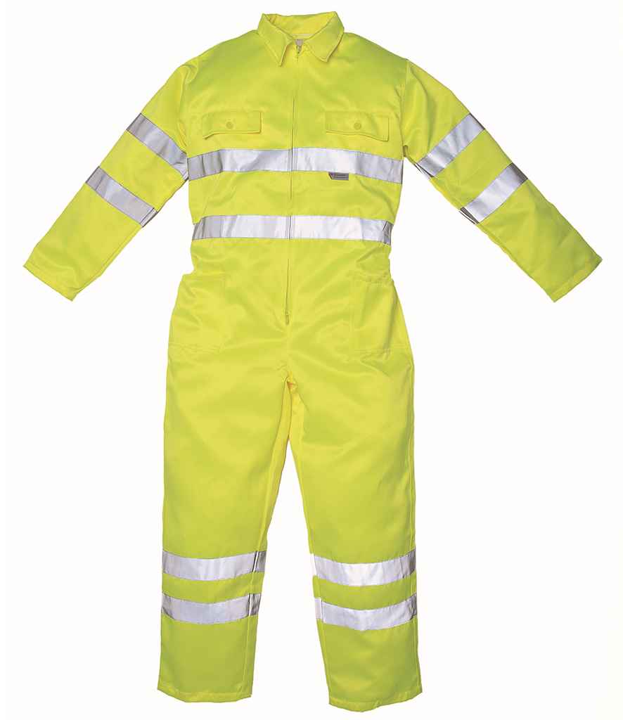Yoko YK303 Yellow Front -  Ready to be Embroidered and Printed by Custard Workwear - Cheap Personalised and Customised Workwear in Nottinghamshire, Derbyshire and Leicestershire