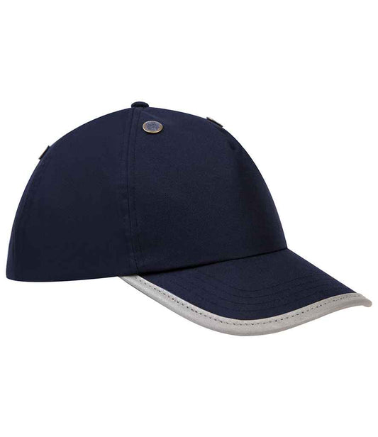 Yoko YK550 Navy Front -  Ready to be Printed by Custard Workwear - Cheap Personalised and Customised Workwear in Nottinghamshire, Derbyshire and Leicestershire