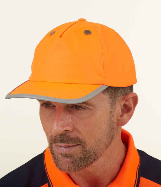 Yoko YK550 Orange Model -  Ready to be Printed by Custard Workwear - Cheap Personalised and Customised Workwear in Nottinghamshire, Derbyshire and Leicestershire